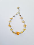 Citrin & Orange Jade Armband