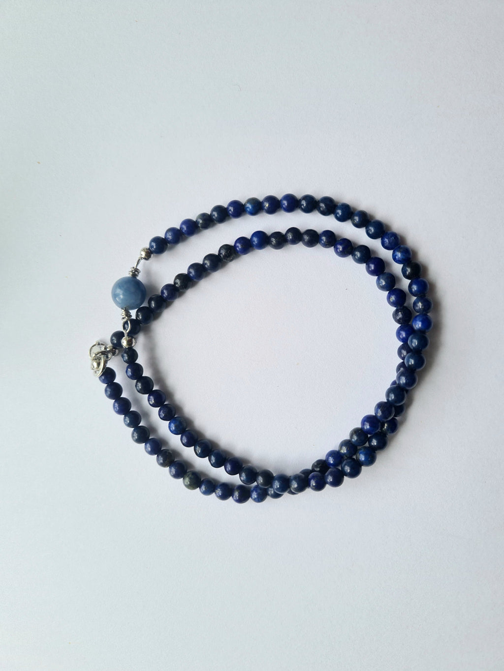 Handmade Lapis Lazuli Gemstone Necklace