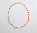 Coral & Pearl Necklace