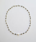 Dalmatian Jasper & Freshwater Pearl Necklace